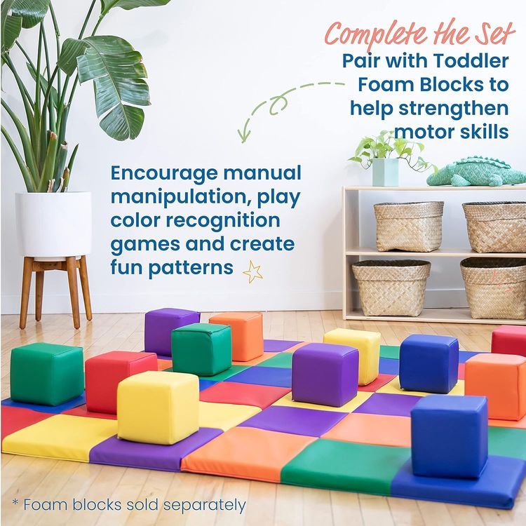 No. 8 - ECR4Kids SoftZone Patchwork Activity Mat - 4