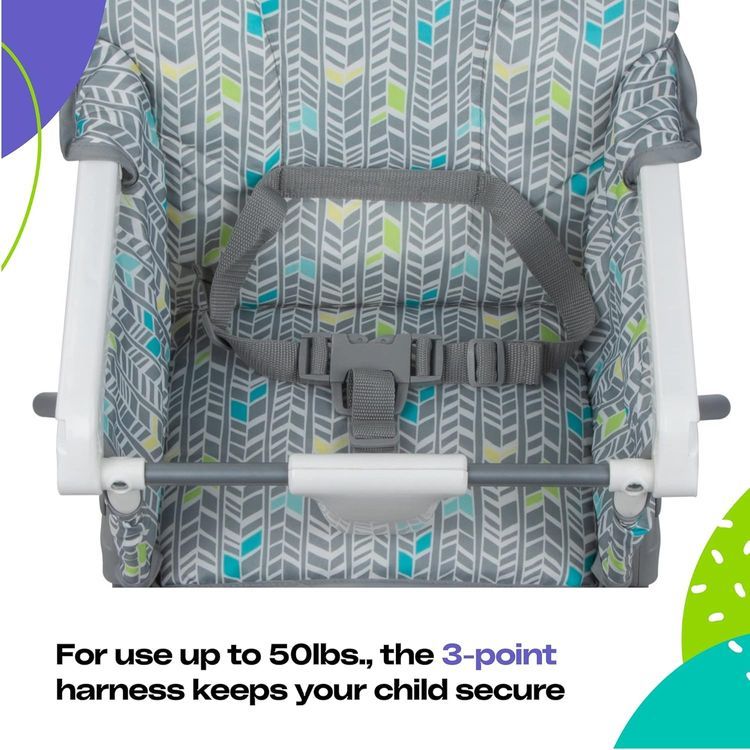 No. 6 - Cosco Elephant Squares Simple Fold High Chair - 5