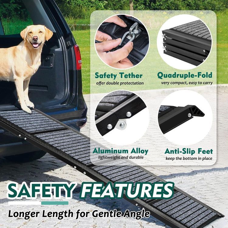 No. 2 - Snagle Paw Dog Car Ramp - 4