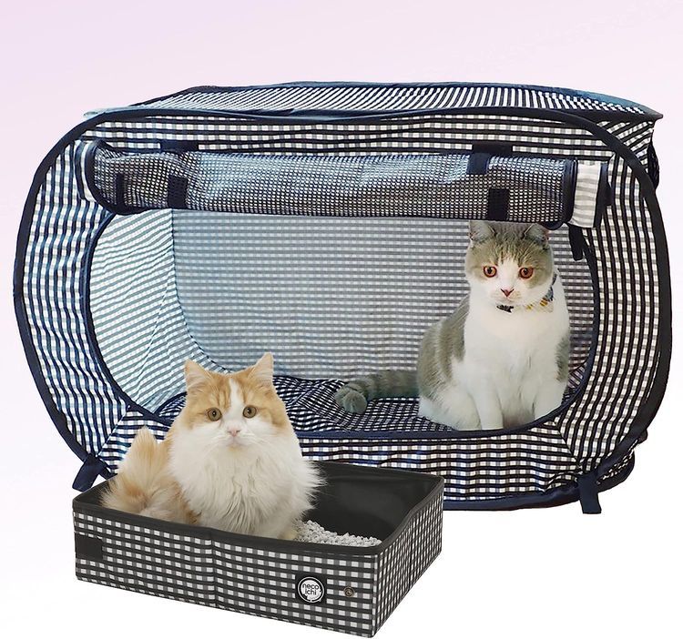 No. 10 - Necoichi Portable Stress Free Cage Carrier and Litter Box - 1