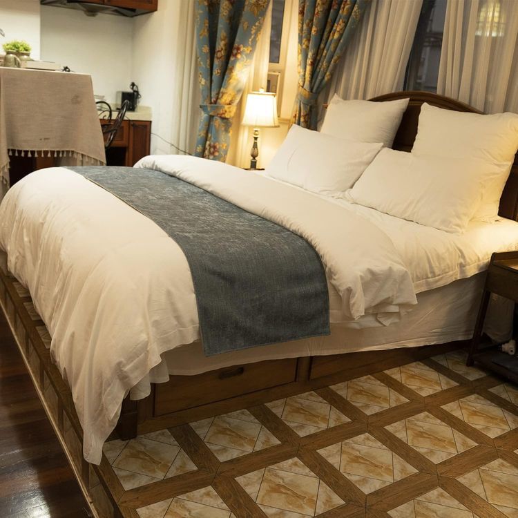 No. 4 - OSVINO Chenille Bed Runner - 3
