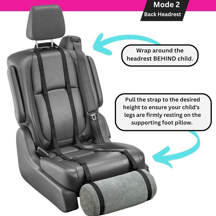 No. 3 - Swanoo Car Seat Foot Rest - 4