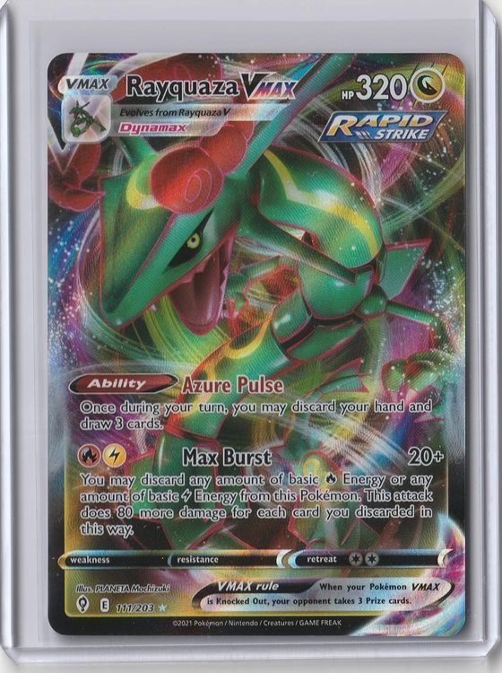 No. 6 - Pokemon Dragon VMAX Card - 1