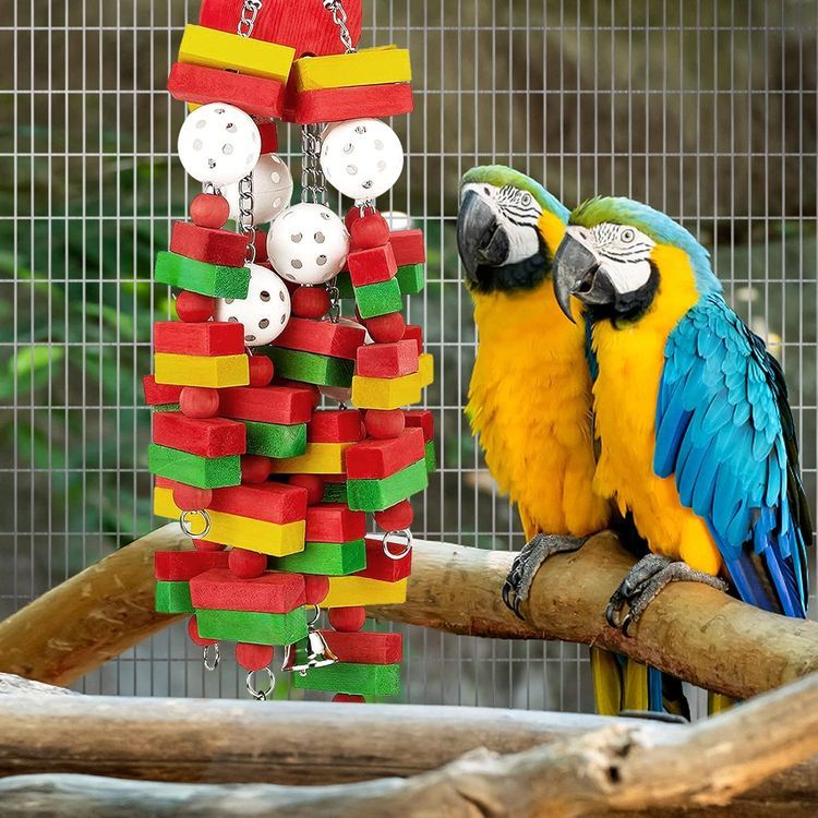 No. 10 - MEWTOGO Large Bird Parrot Toys - 2