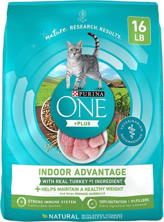 No. 6 - Purina ONE Natural, Low Fat, Weight Control, Indoor Dry Cat Food - 1