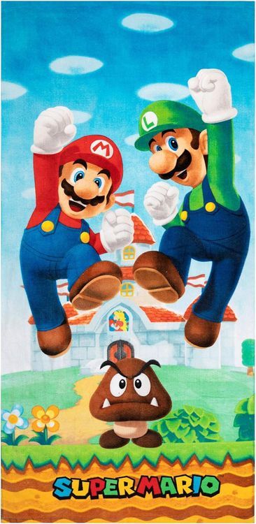 No. 3 - Franco Super Mario Kids Beach Towel - 5