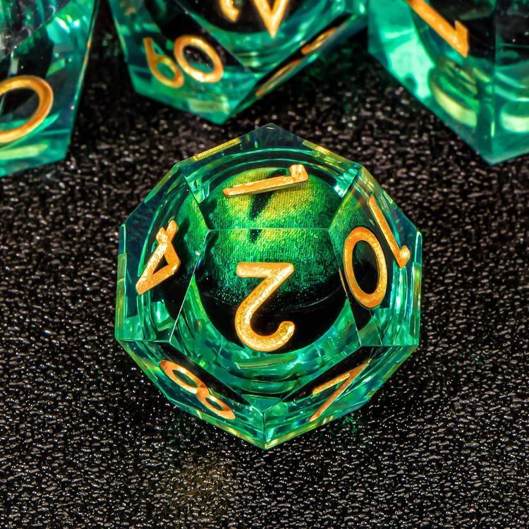 No. 9 - KERWELLSI Beholder's Dragon Eye Dice - 4