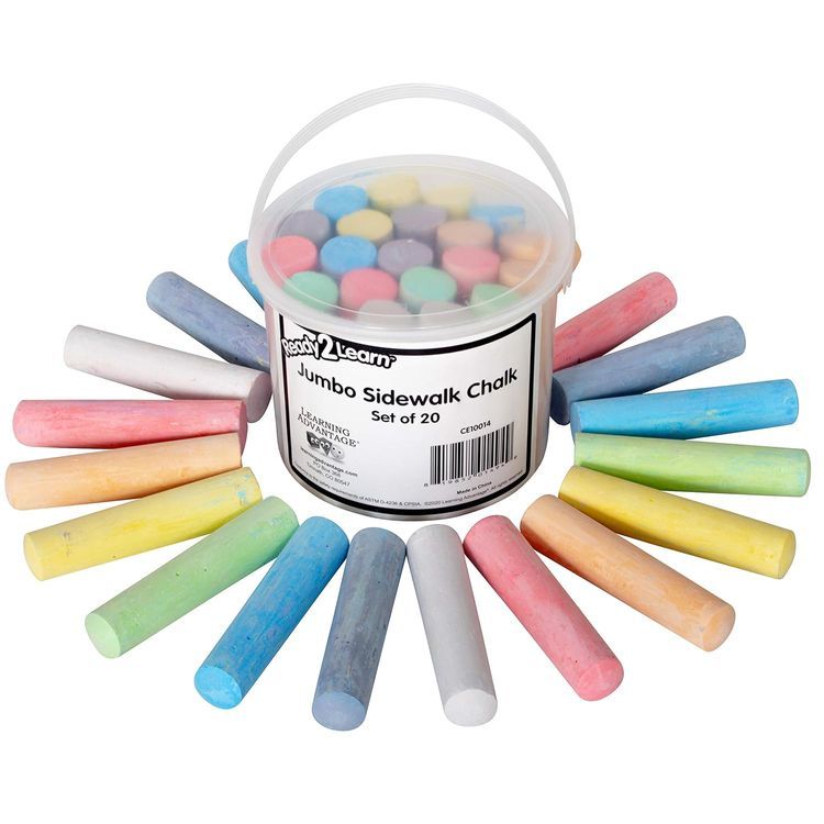 No. 5 - Ready 2 Learn Jumbo Sidewalk Chalk - 1