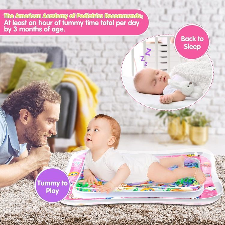 No. 3 - Infinno Baby Tummy Time Water Mat - 5