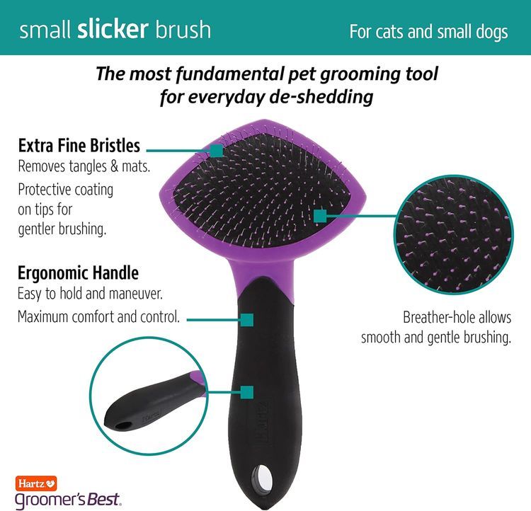 No. 1 - Hartz Groomer's Best Small Slicker Brush - 4