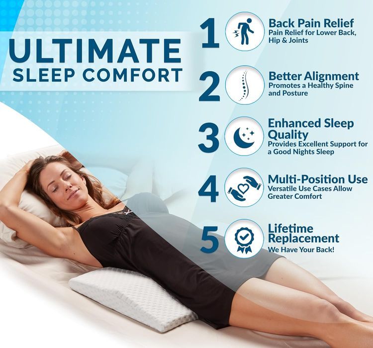 No. 9 - ComfiLife Lumbar Support Pillow - 2