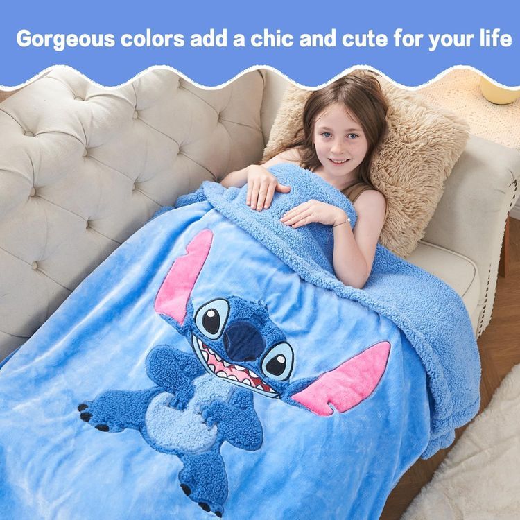 No. 6 - XTHHOA Kids Stitch Blanket - 3