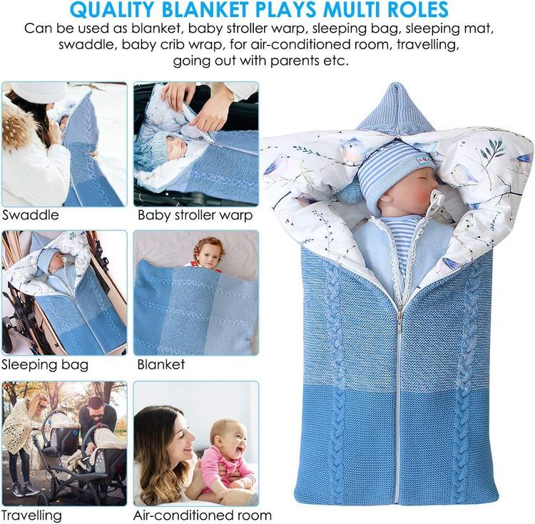 No. 7 - Petyoung Newborn Baby Swaddle Blanket - 4