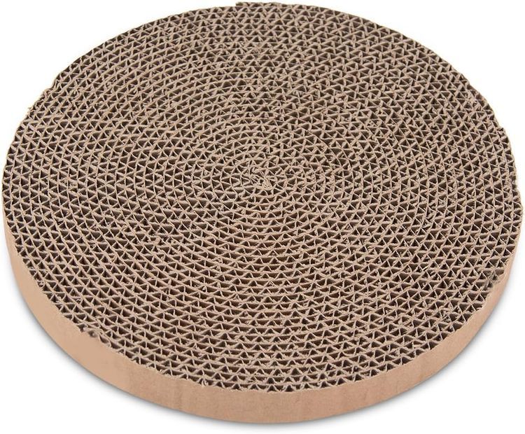 No. 7 - Best Pet Supplies Scratch and Spin Cat Scratcher Replacement Pads - 3