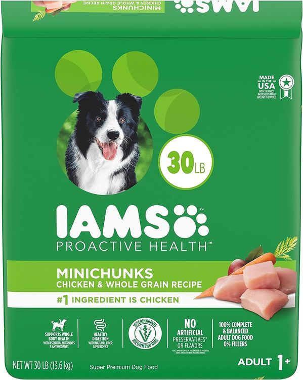 No. 8 - IAMS Adult Minichunks Small Kibble High Protein Dry Dog Food - 1