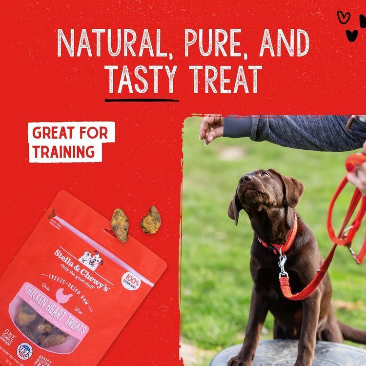 No. 4 - Freeze-Dried Chicken Hearts Dog Treats - 4