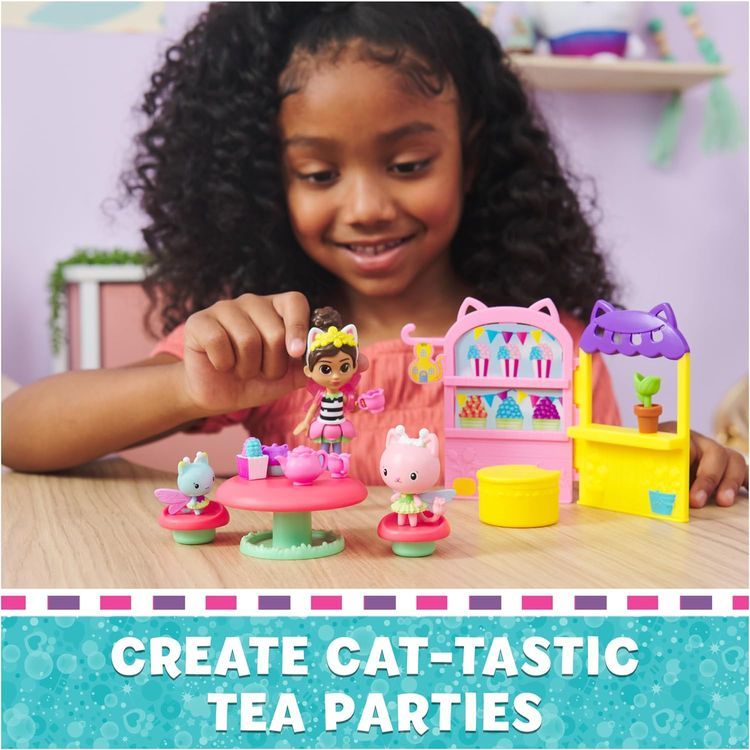 No. 10 - Kitty Fairy Garden Party Set - 4