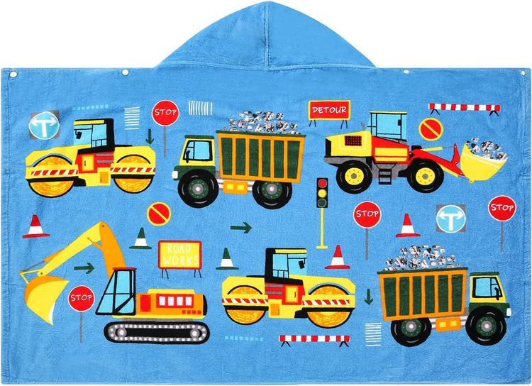 No. 6 - Bavilk Kids Hooded Bath Beach Towel - 2