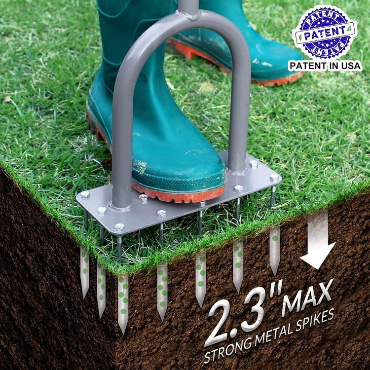 No. 2 - Walensee Manual Lawn Aerator - 3