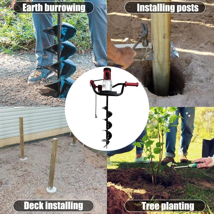 No. 5 - JACKCHEN Electric Post-Hole Digger - 4