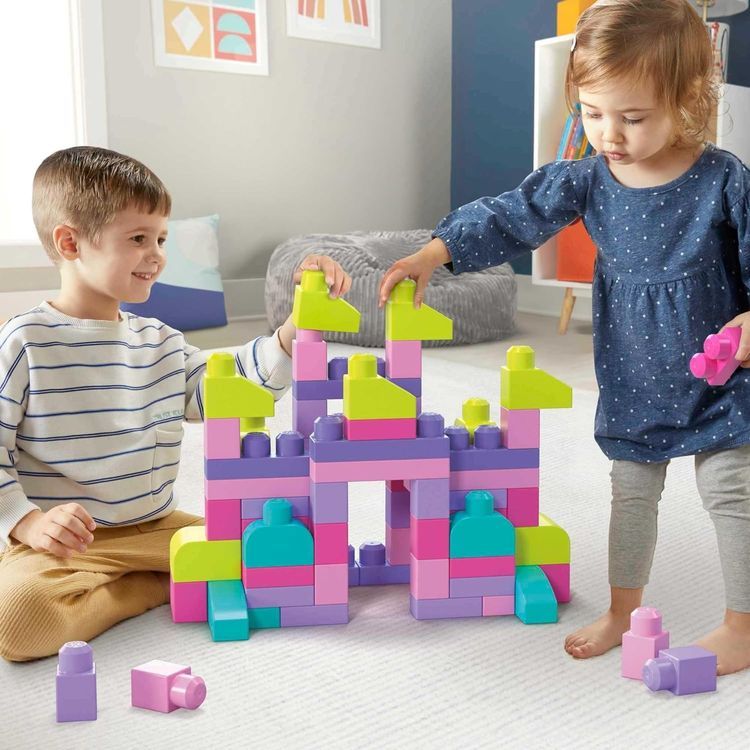 No. 3 - MEGA BLOKS Fisher-Price Toddler Block Toys - 2