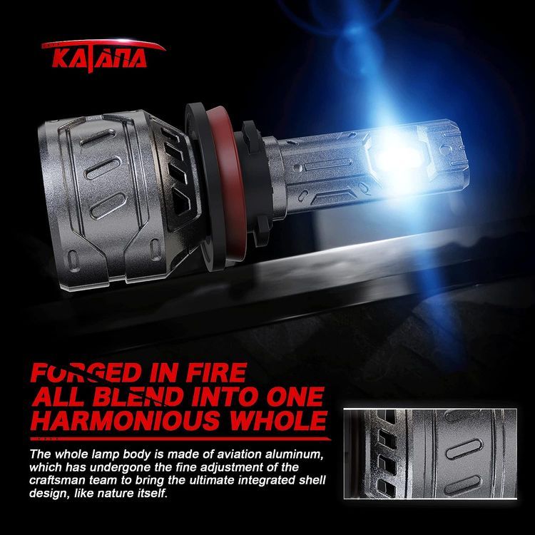 No. 3 - KATANA H11 LED Headlight Bulbs - 3