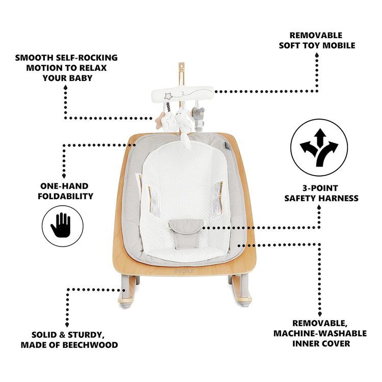 No. 10 - Tory 2-in-1 Rocker & Chair - 4