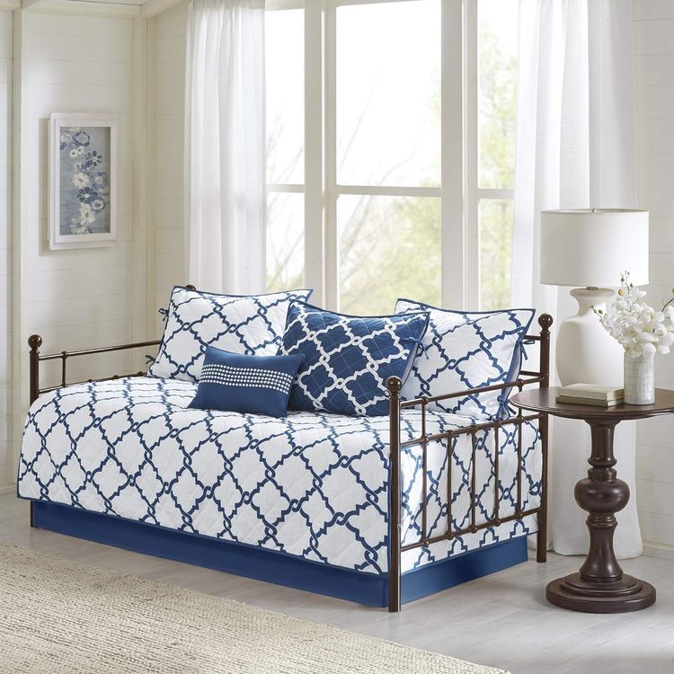 No. 10 - Madison Park Essentials Merritt Reversible Daybed Cover - 3