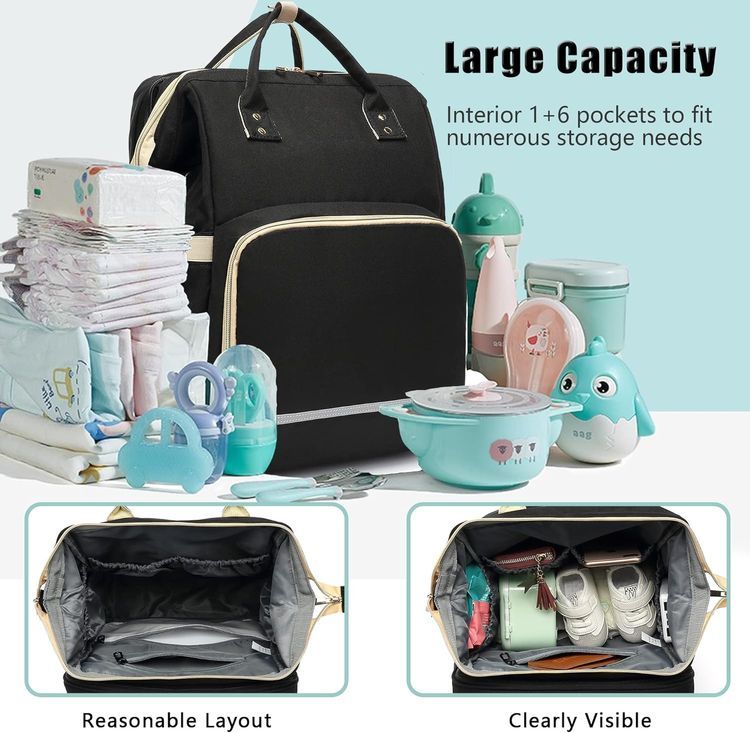 No. 7 - Baby Diaper Bag Backpack - 3