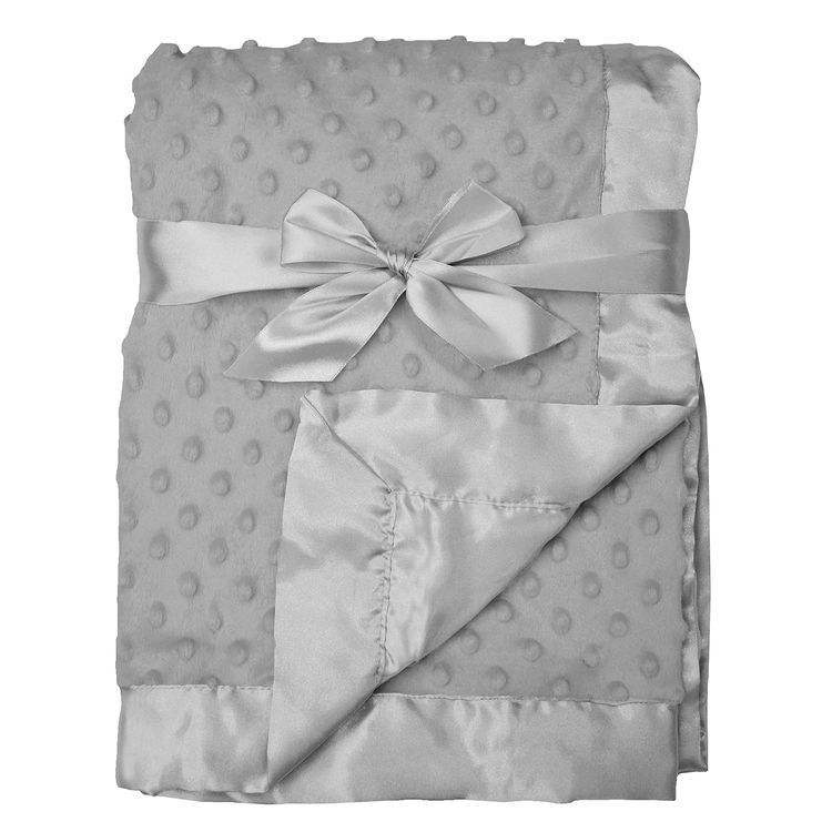 No. 7 - American Baby Company Heavenly Soft Chenille Minky Dot Receiving Blanket - 1