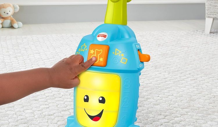 No. 3 - Fisher-Price Laugh & Learn Light-up Learning Vacuum - 4