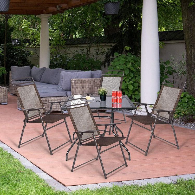 No. 4 - Giantex Patio Sling Chairs - 5