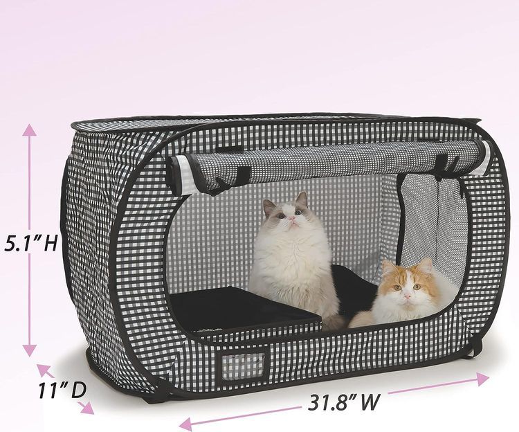 No. 10 - Necoichi Portable Stress Free Cage Carrier and Litter Box - 3