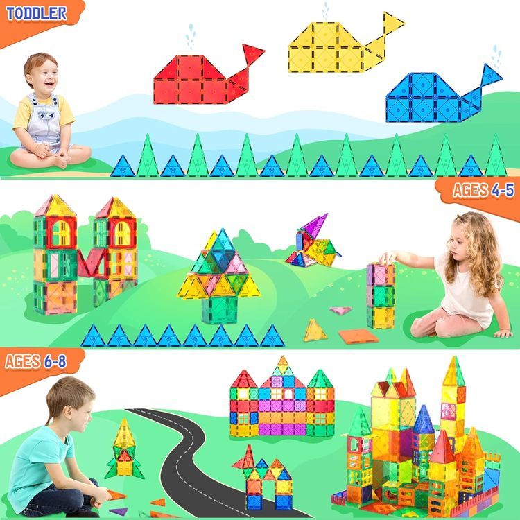 No. 3 - Soyee Magnetic Tiles Set - 4