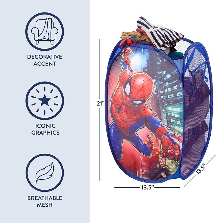 No. 4 - Spiderman Pop Up Hamper - 3