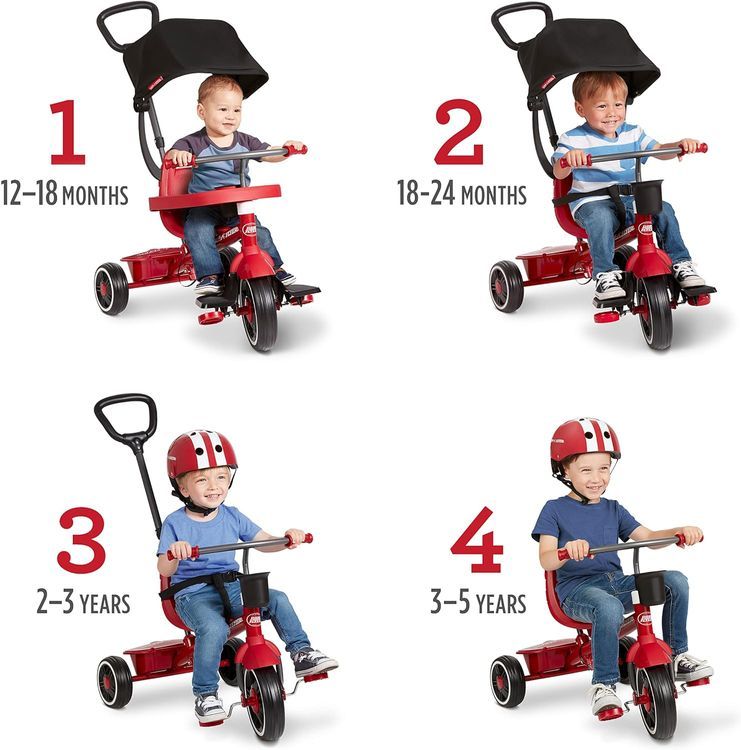 No. 9 - Radio Flyer Pedal & Push Stroll ‘N Trike - 2