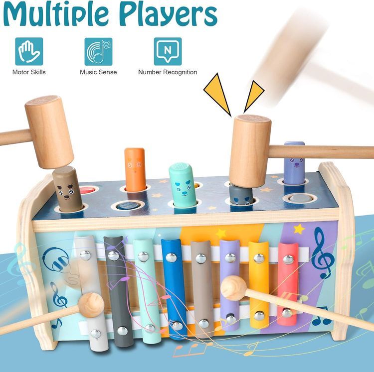 No. 6 - 3-In-1 Hammering & Pounding Toy - 5