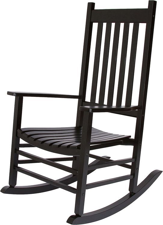 No. 2 - Shine Company 4332BK Vermont Porch Rocker - 1