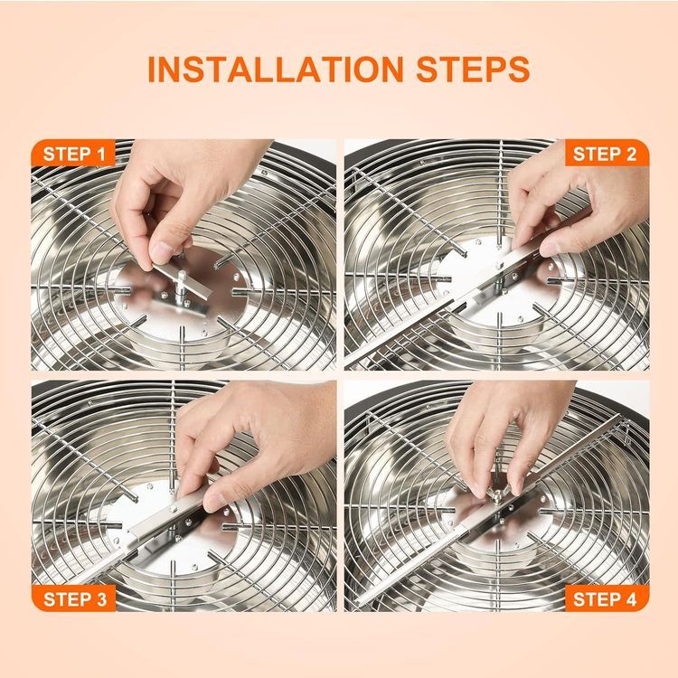 No. 7 - 19" Bowl Leaf Trimmer Blades - 4