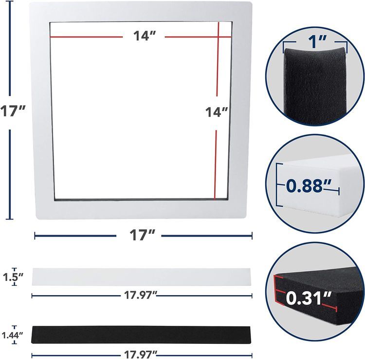 No. 2 - Roof AC Gasket Kit - 4