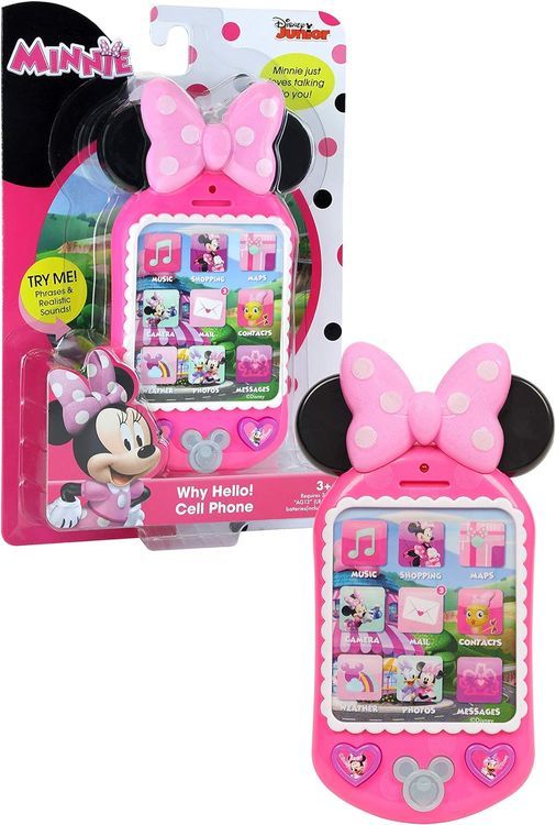 No. 10 - Minnie Mouse Why Hello! Play Cell Phone - 1