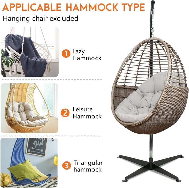 No. 8 - FDW Hammock Chair Stand - 2