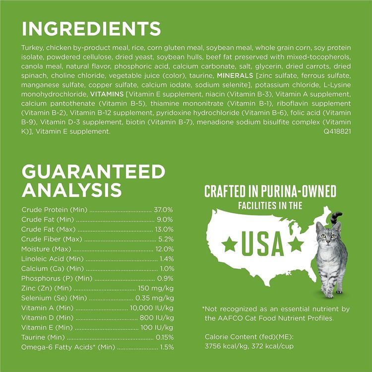 No. 6 - Purina ONE Natural, Low Fat, Weight Control, Indoor Dry Cat Food - 5