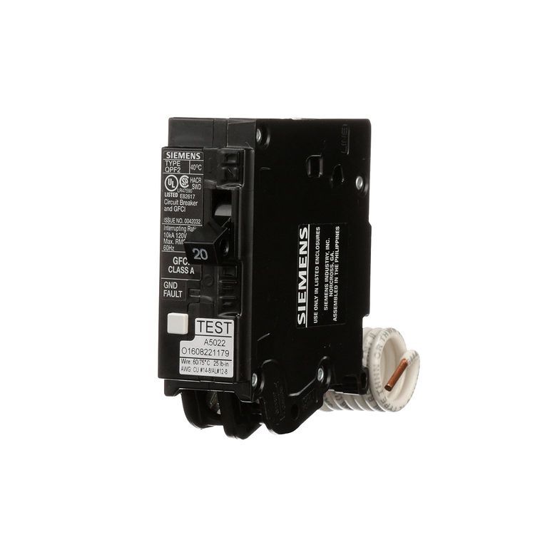 No. 2 - Siemens QF120A Ground Fault Circuit Interrupter - 1