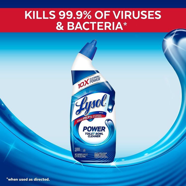 No. 3 - Lysol Toilet Bowl Cleaner - 3