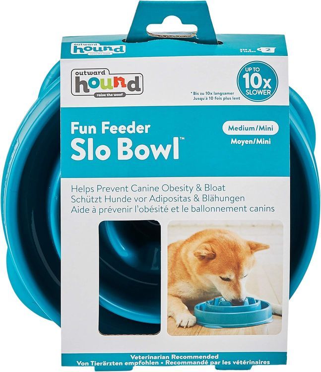 No. 1 - Outward Hound Fun Feeder Slo Bowl - 2