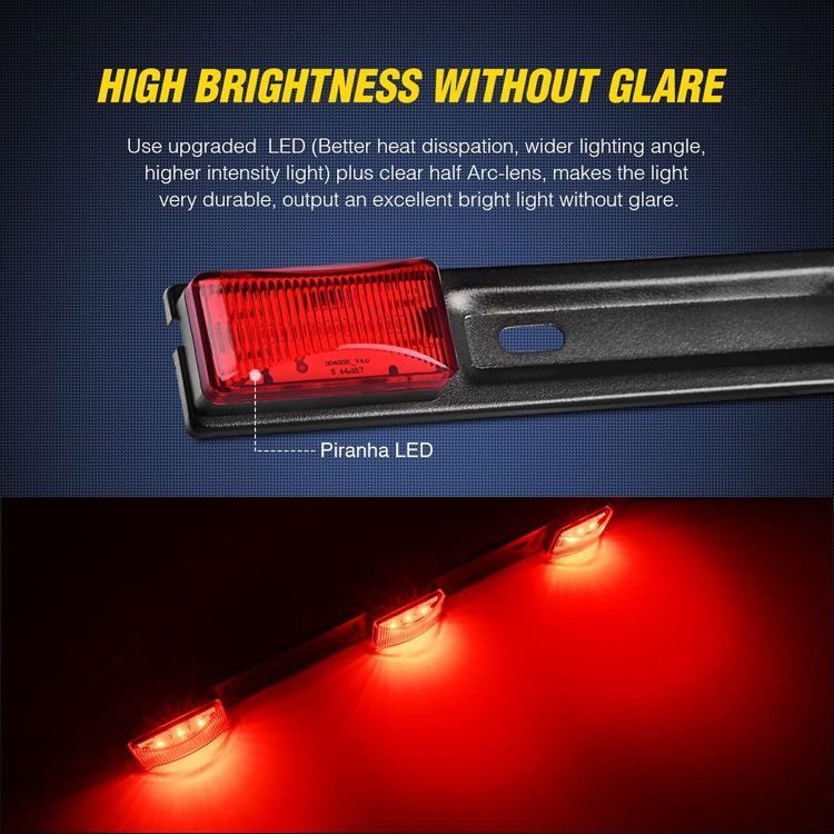 No. 9 - Nilight TL-11 Trailer Light Bar - 5