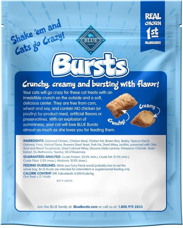 No. 9 - Blue Buffalo Bursts Crunchy Cat Treats - 2