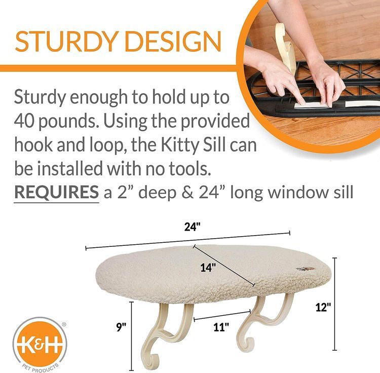 No. 7 - K&H Pet Products Cat Window Perch - 2