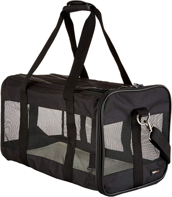 No. 9 - Amazon Basics Soft-Sided Pet Travel Carrier - 1